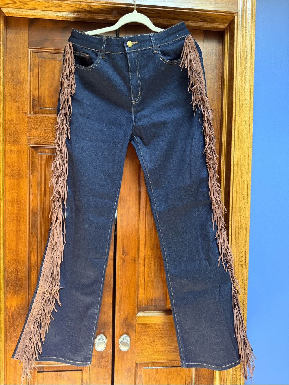 NWT The Noli Shop Ryder Fringe Jean, size 30